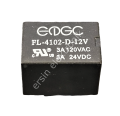 FL-4102-D-12V 3A  (FL4102)(12V röle) (N4100HS3-12v) (6 pinli mini röle)