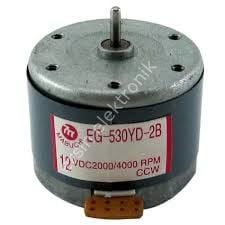EG-530YD-2B 12V DC 2000/4000RPM MOTOR