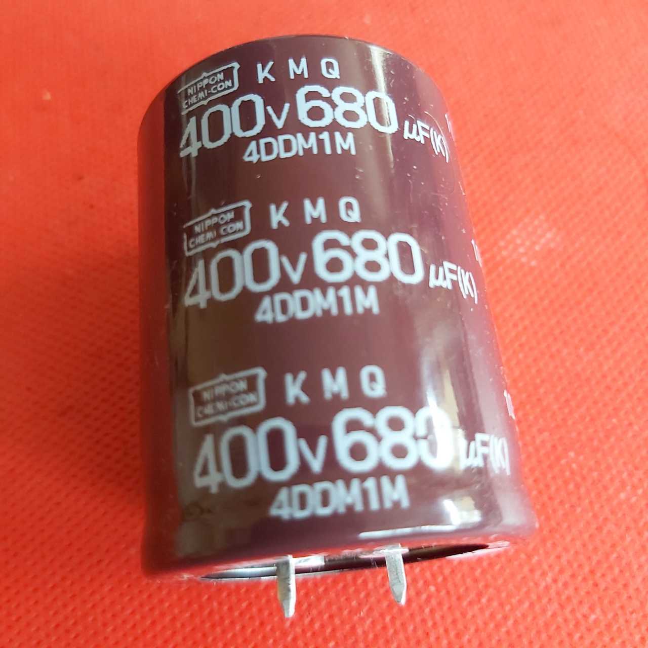 680uF  400V Elektrolitik Kondansatör (Orijinal Nippon )(35mmx45mm)