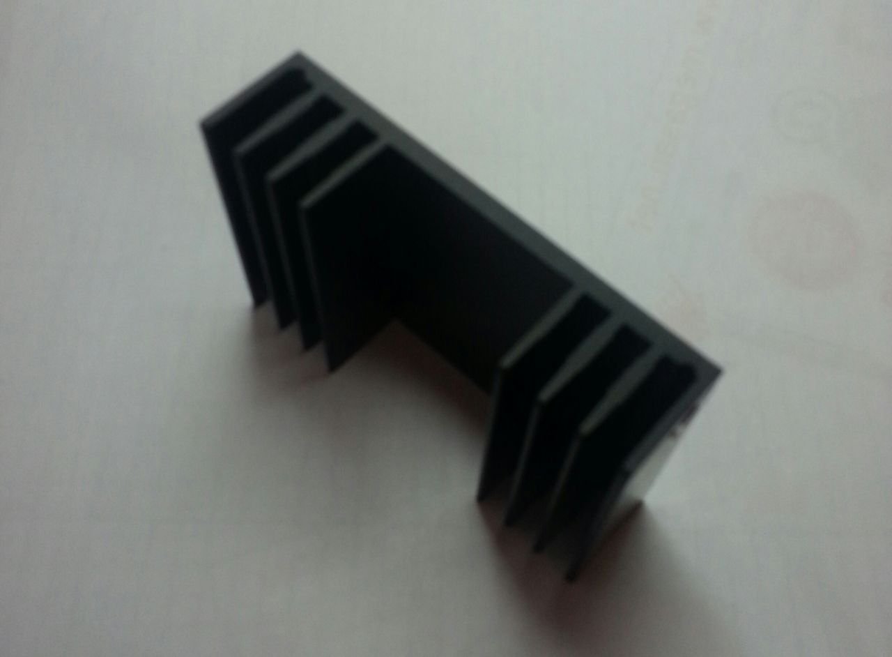 10AS65mm (78mm x 65mmx 25mm) Alüminyum Soğutucu