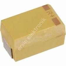 4.7uF 50V Tantal Kondansatör smd (X Kılıf)  (D Kasadan daha yüksek H:4.3mm)
