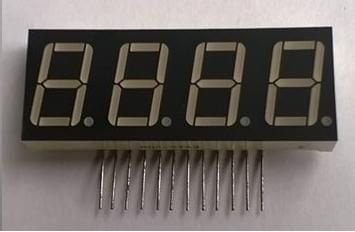 4-Digit Ortak Anot Yeşil Led Display (HDA-5743)
