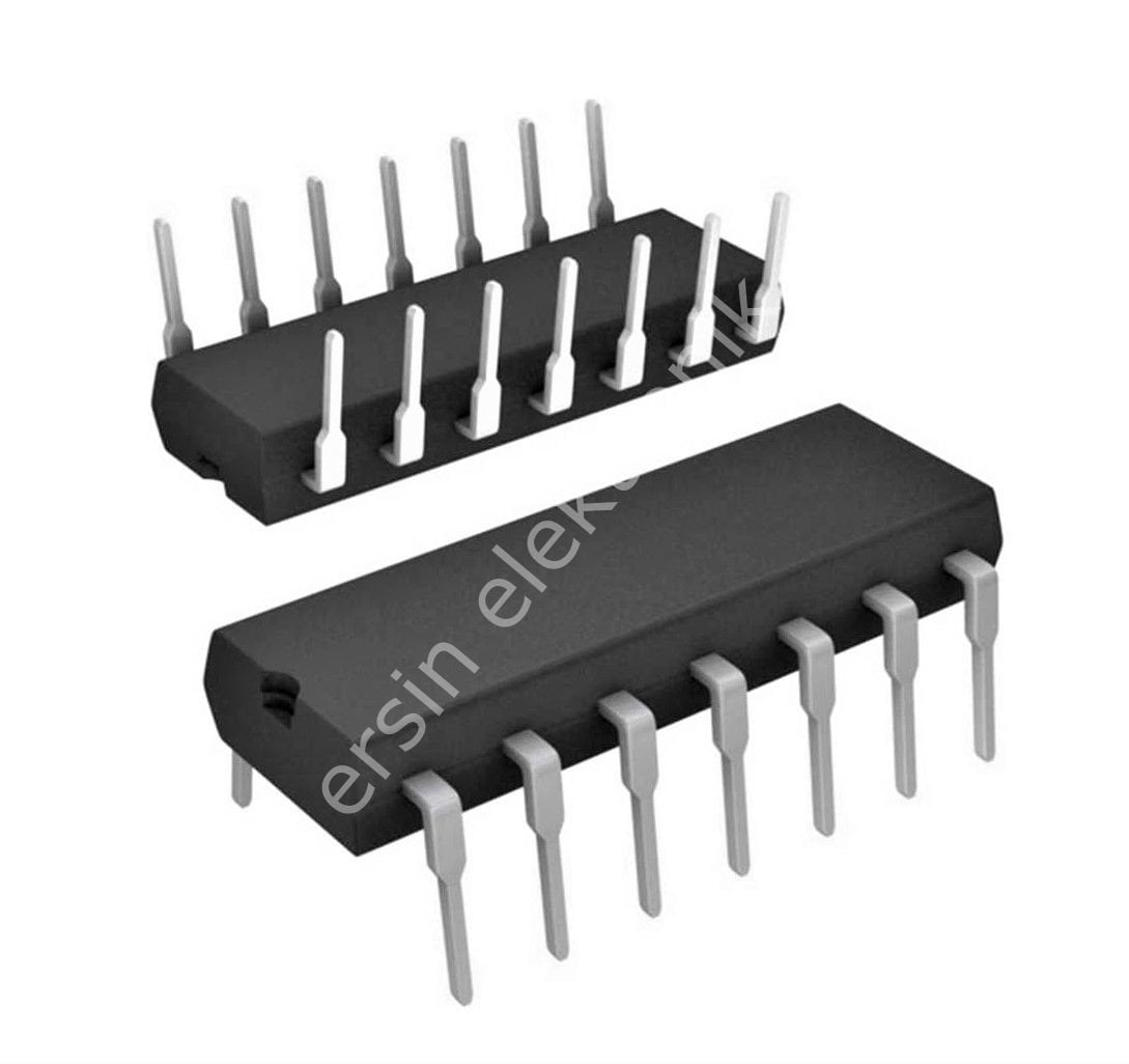 TLC274CN 	 LinCMOSE PRECISION QUAD OPERASYONEL AMPLİFİKATÖRLER