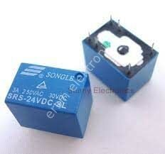 SRS-24VDC-SL  24V (SRS24) 3A  0.36W Röle 6 Pin