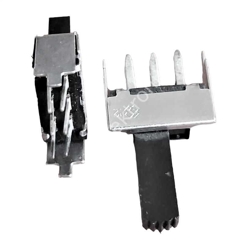 SS12F06 PCB Type Slide Switch (Uzunluk:17mm Genişlik:7mm Yükseklik:7mm Switch Yüksekliği :16mm )