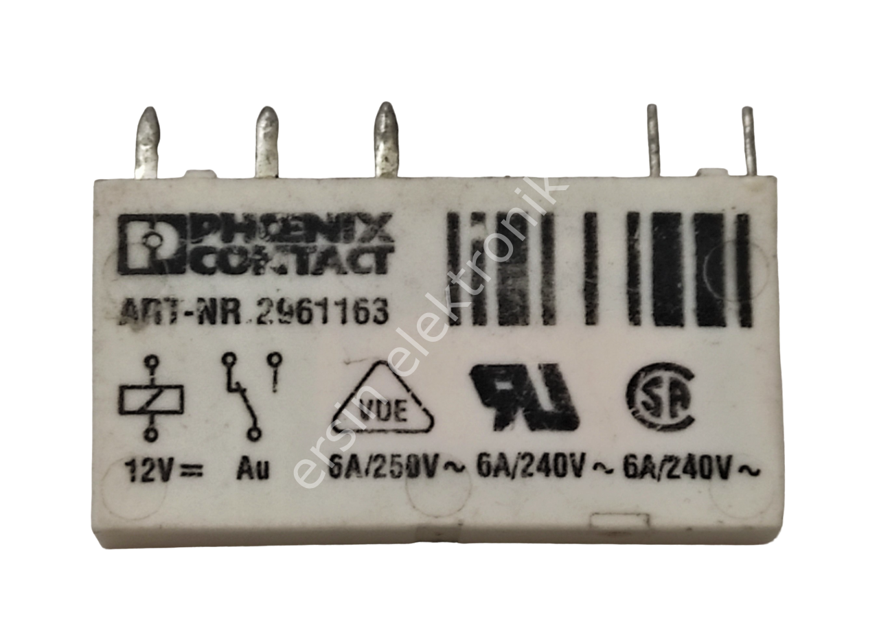 2961163 (12V) / Phoenix Contact Relay  (Garantili)