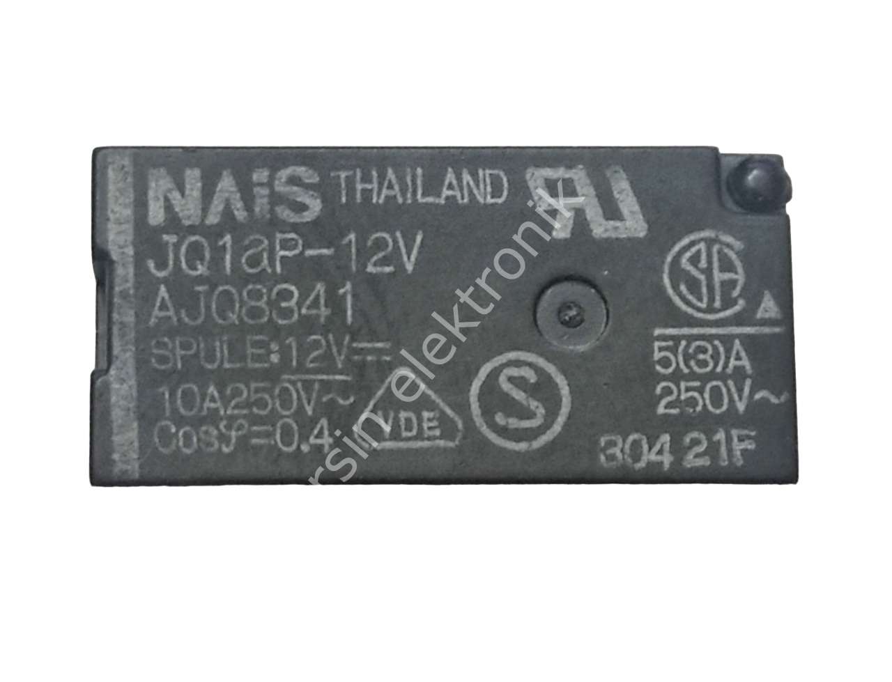 JQ1aP-12V (12V) / Nais Röle(ON-OFF 4 PİN) (Ayakları  Lehimli Garantili) (HB)
