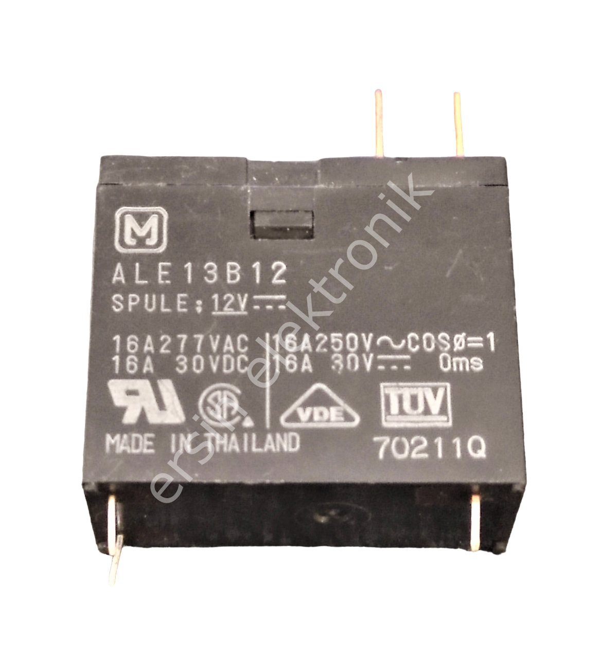 ALE13B12 (12V) / Nais Röle 16A.250V