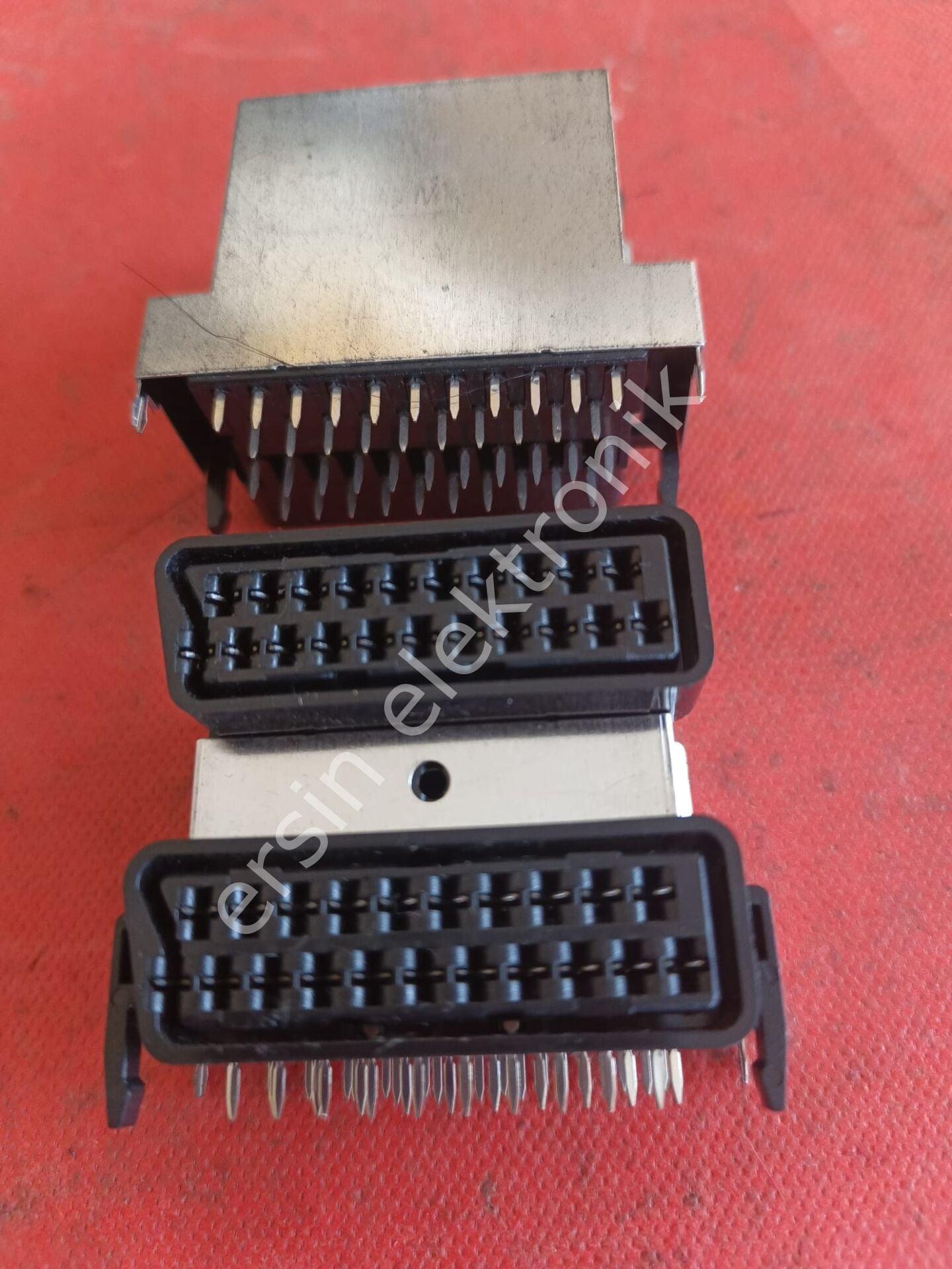 PCB Tipi Modular Dual Scart Soket Konnektör