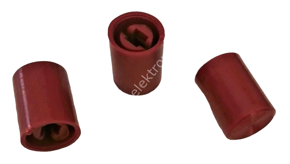 Buton / Switch Başı ( 10X17MM ) Kırmızı