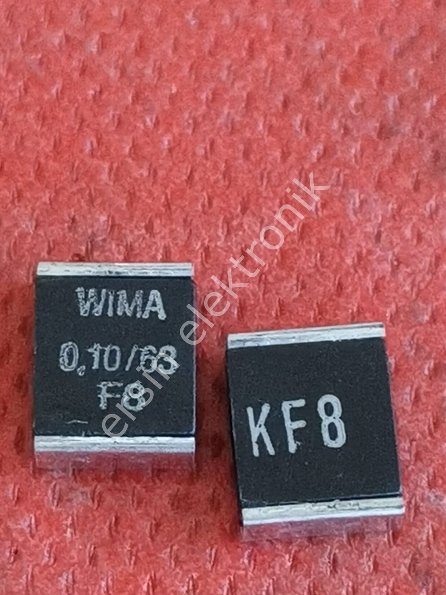 100nF 63V (0,1UF 63V) smd Kondansatör  (7mmx6mmx3mm) WİMA ORJİNAL