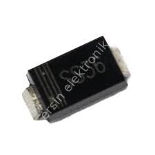 SS36 (3A, 60V)  Smd Schottky Diyot Şotki (Küçük kılıf)