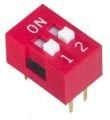 2 li Dip Switch (Apem DS-02)