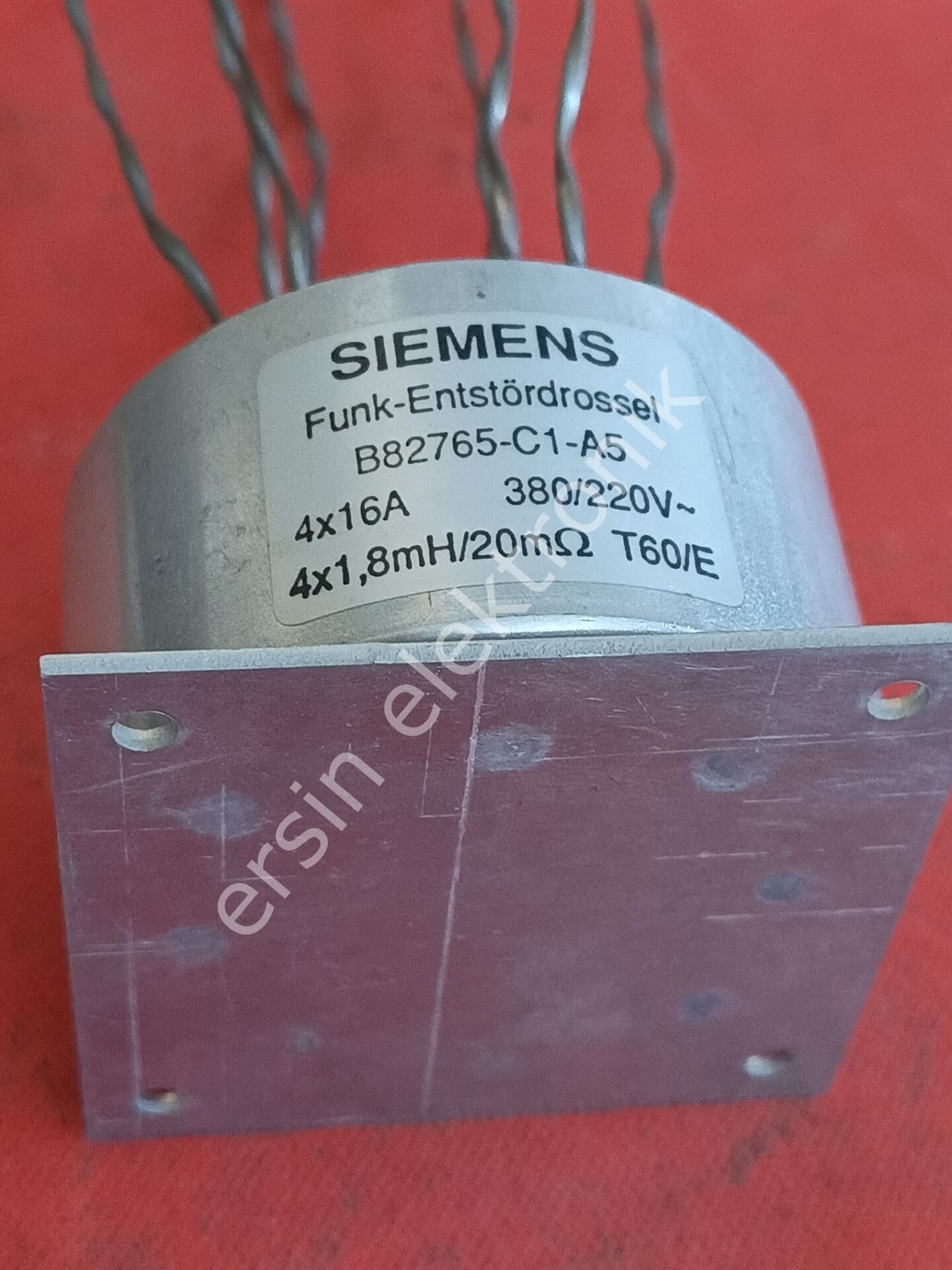 B82765-C1-A5  16A  4X 1.8 mH Güç Hattı Şok (Choke) Bobini SIEMENS