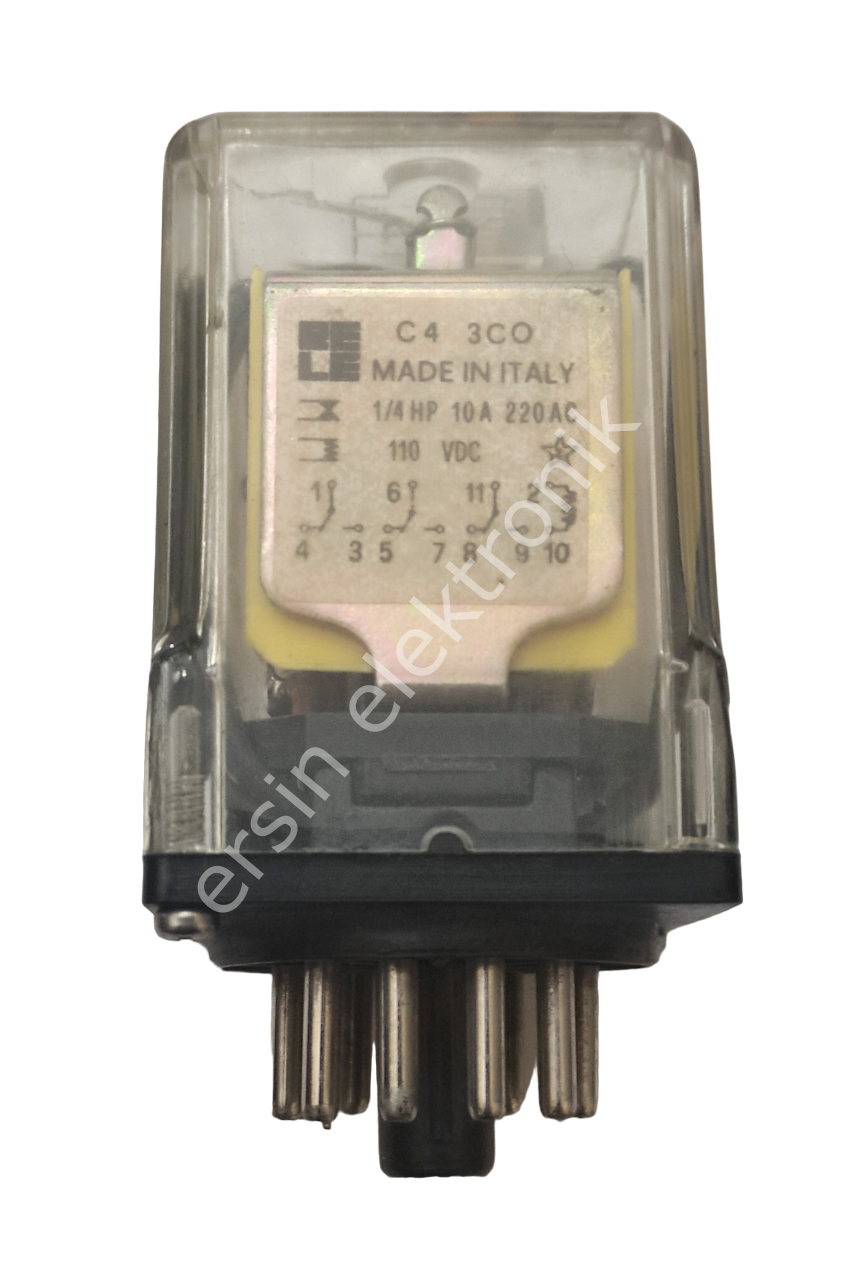 220v Röle (C4  3CO) 220VAC Röle