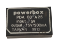PDA03 A25 (PDA 03 A25 (ML8205 (DC-DC Konvertör)(PDA 03 A25) (Giriş-5V Çıkış 15V ) TAİWAN MALI