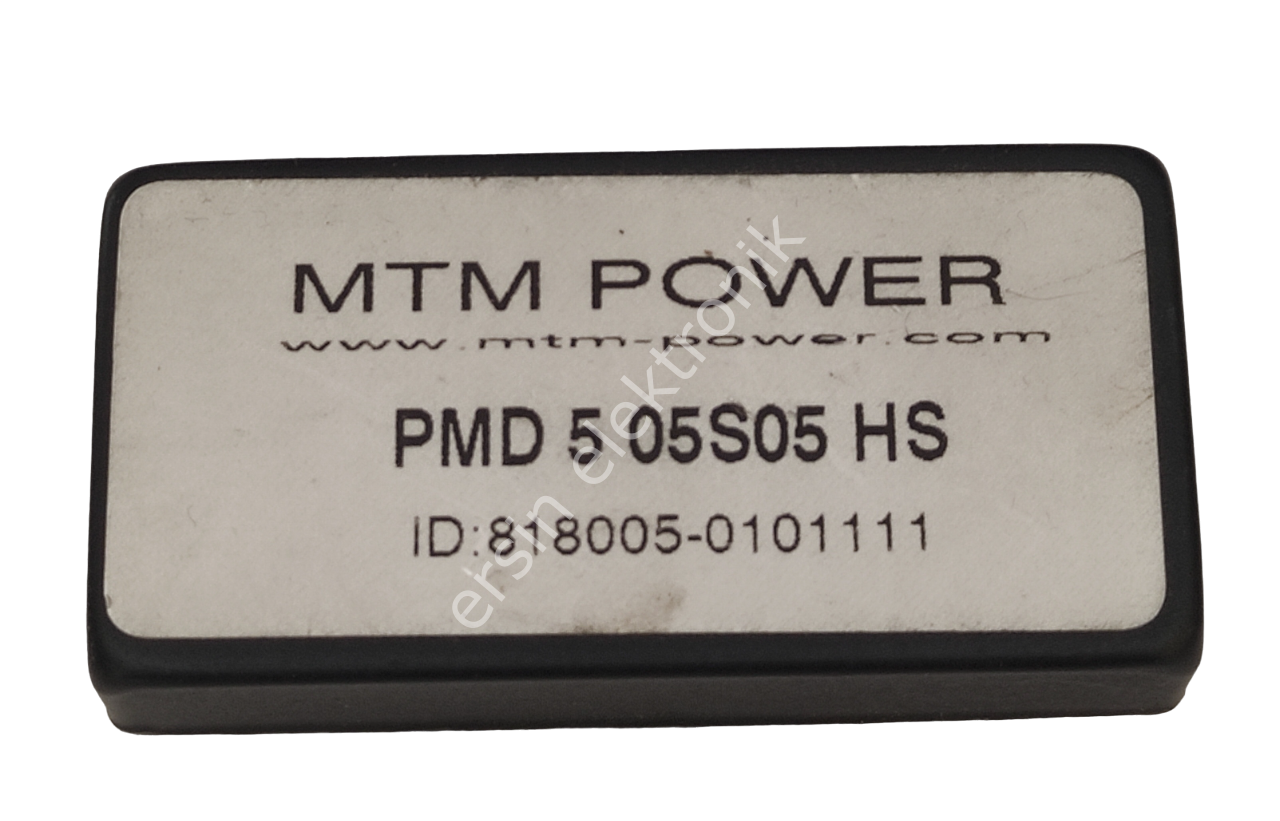 PMD 5 05S05 HS (DC-DC Konvertör) Giriş 5Volt çıkış 5Volt) Uzunluk 50mm, genişlik  25mm, yükseklik 10mm