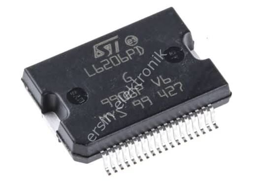 L6206PD Dual Full Bridge DRV 2.8A 36POWERSO (ORJİNAL)