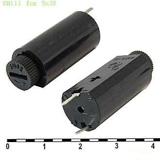 ZH-111 Sigorta Yuvası 5x20 mm (ZH111 FUSE HOLDER) ORJİNAL