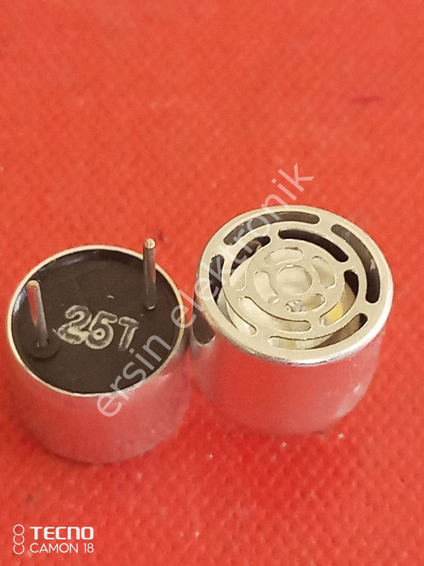 25T-116F 40KHZ RX Ultrasonik Sensor  ( Takım) (TX/RX)