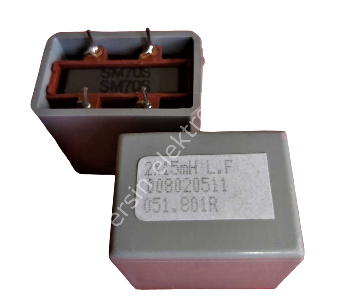 2x15mH  Bobin Inductor (051.801R) (a)