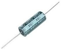 3.3uF 63V Aksiyel (ÇAPI 4MM Uzunluk14mm) 105c (Axial )Elektrolitik Kondansatör