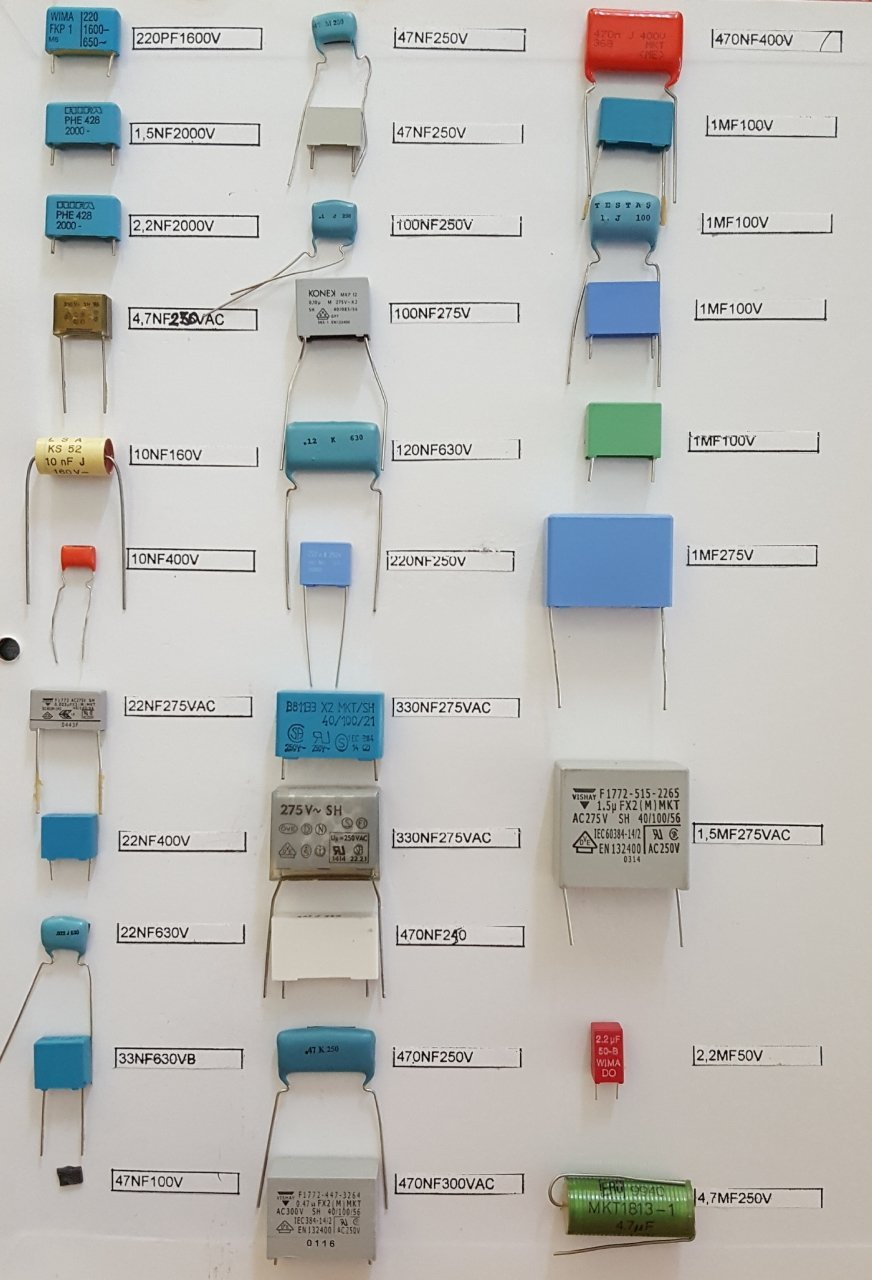 KUTUPSUZ KONDANSATÖR ÇEŞİTLERİ