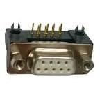 D-SUB Konnektör 9 lu 90° PCB Tipi Dişi  (DR09S)