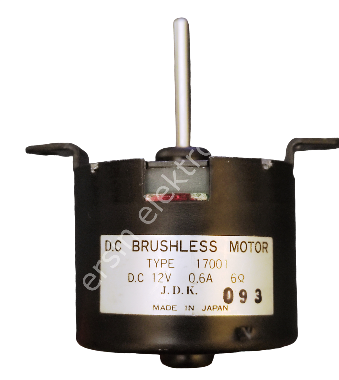 12V 0.6A 6 OHM  J.D.K.Devreli Brushless (Fırçasız) Motor  (JAPAN)  J.D.K. (Adet için özel fiyat erilir)