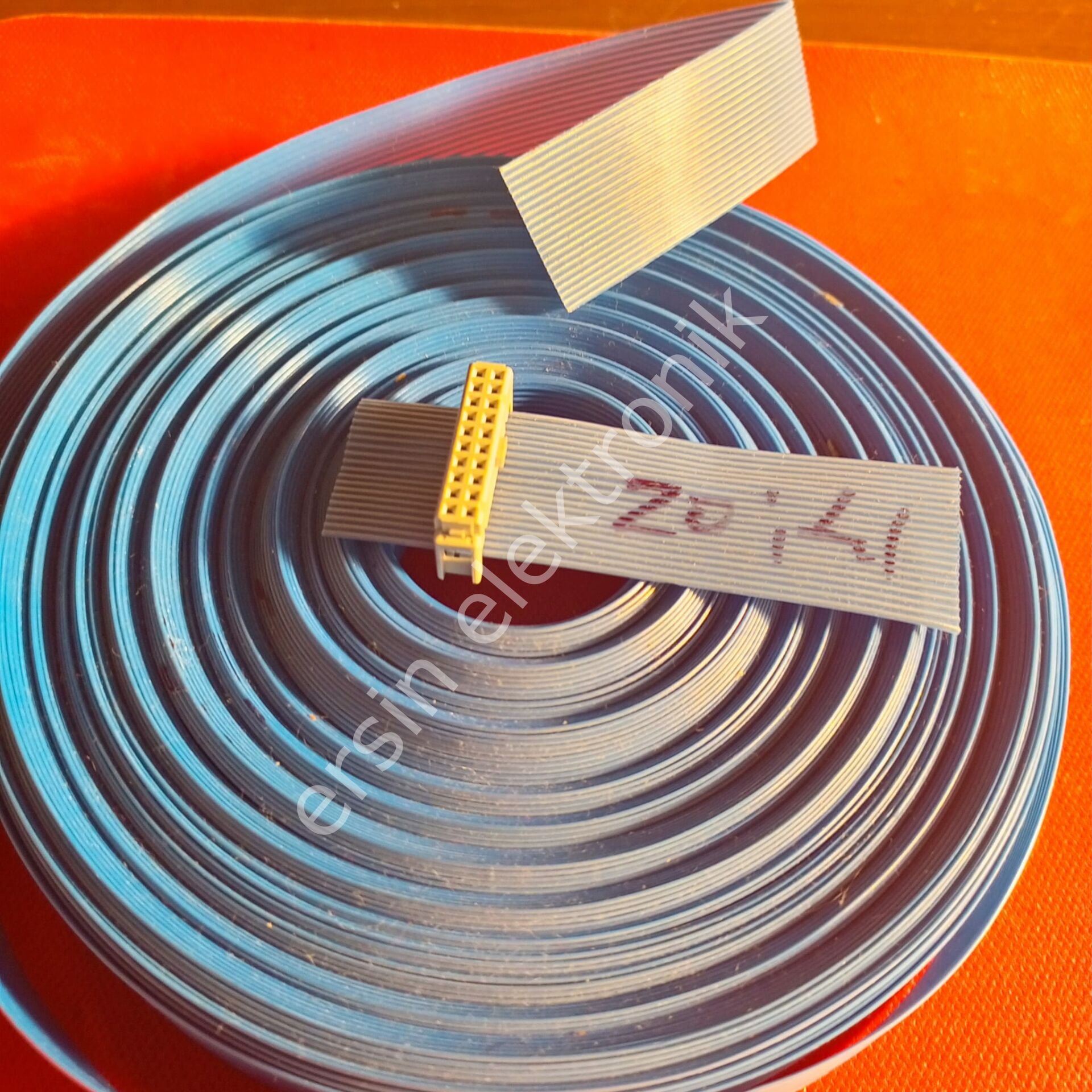 20 li Flat (Yassı)Kablo (1 Metre Fiyatı) (Kaliteli) MOLEX