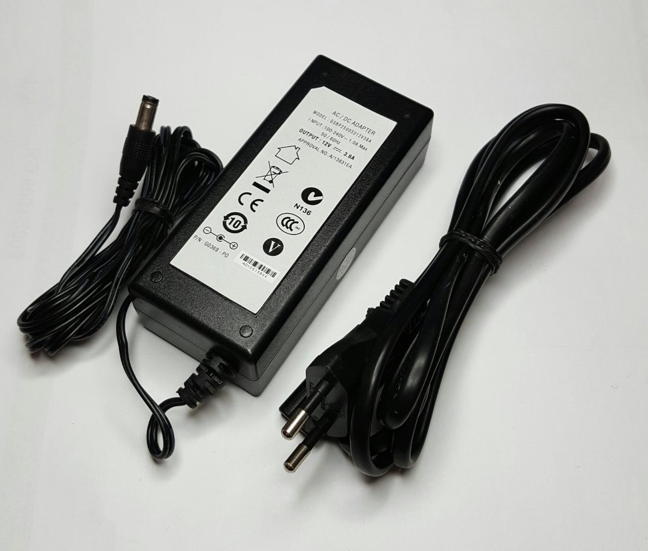 12V 3.6A Tam Regüleli AC/DC Adaptör (LAPTOP  ADAPTORU)