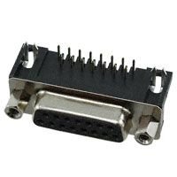 D-SUB Konnektör 15 li 90° 2 Sıra PCB Tipi Dişi