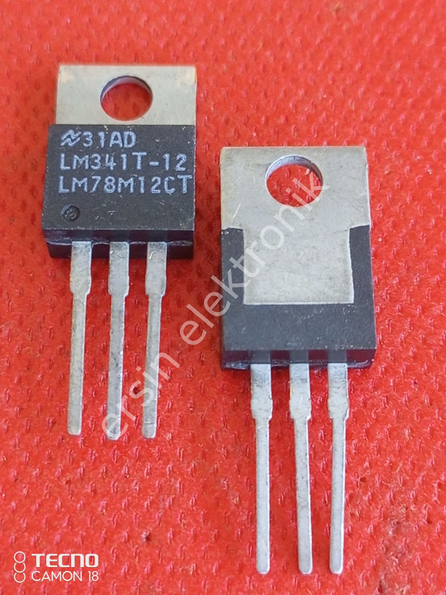 LM341 (LM341T-12)(L78M12CT)(ORJİNAL)