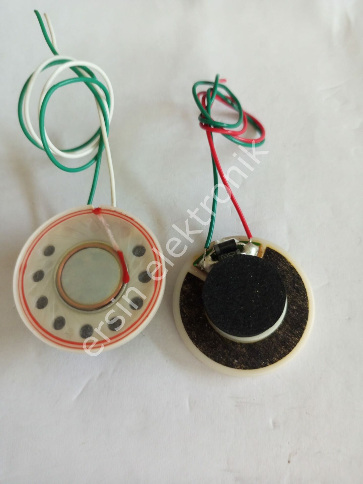HOPARLÖR  0.25W 8R  ÇAPI  30MM (KABLOLU) ORJİNAL