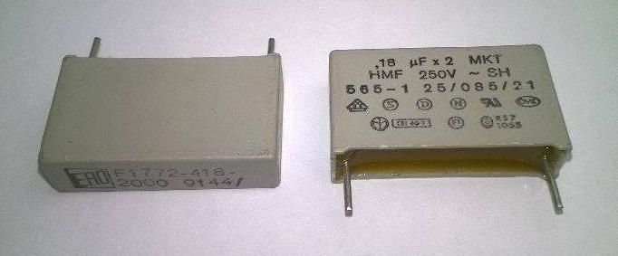 180nF 250V (0.18UF-250V) Polyester Kondansatör ERO (22.5mm)