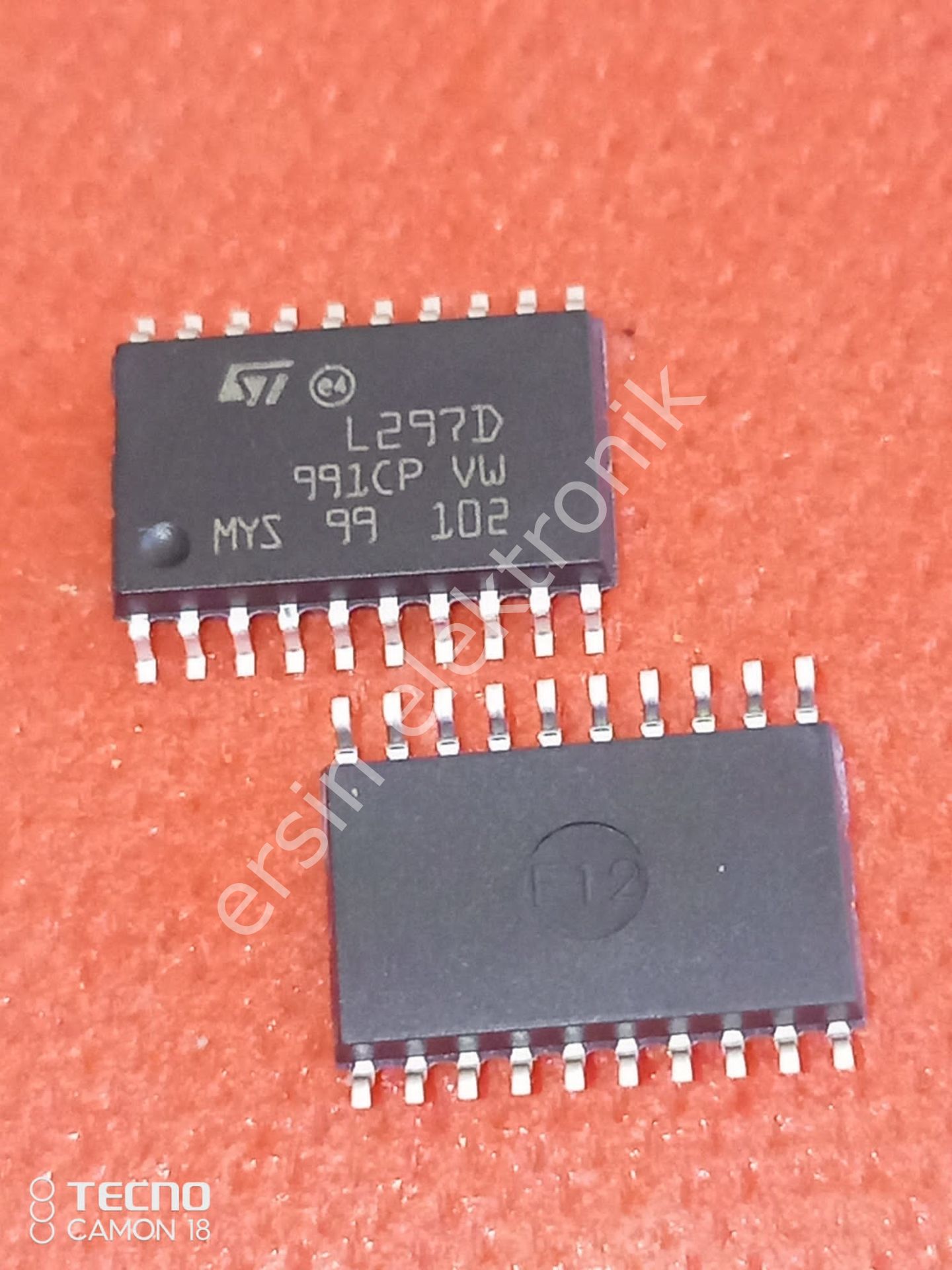 L297D STEPPER MOTOR CONTROLLER (ORJİNAL)
