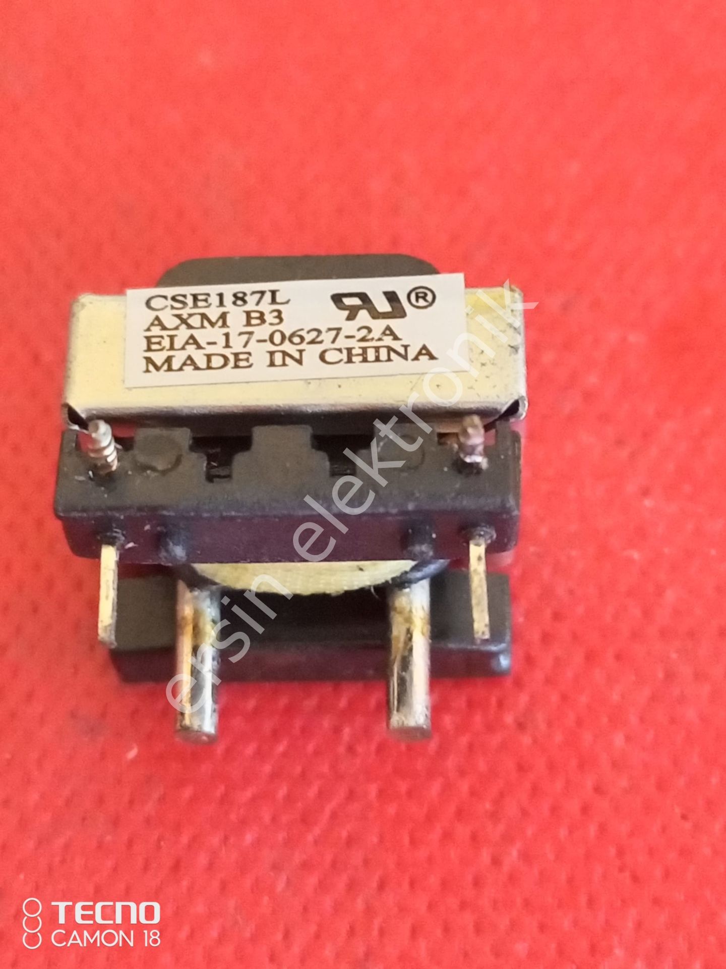 CSE187L  Current Sense Transformer (0.1 to 30 Amp at frequencies  from 50Hz to 400Hz) AKIM ALGILAYICI TRANSFERİ 1:500 30A T/H ORJİNAL