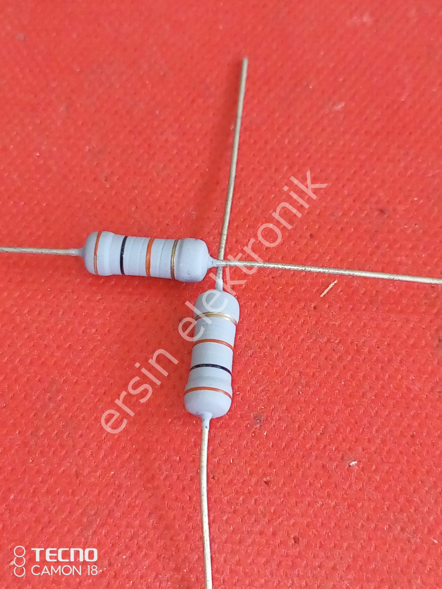 30K 2W %5  Tel Sarımlı Direnç