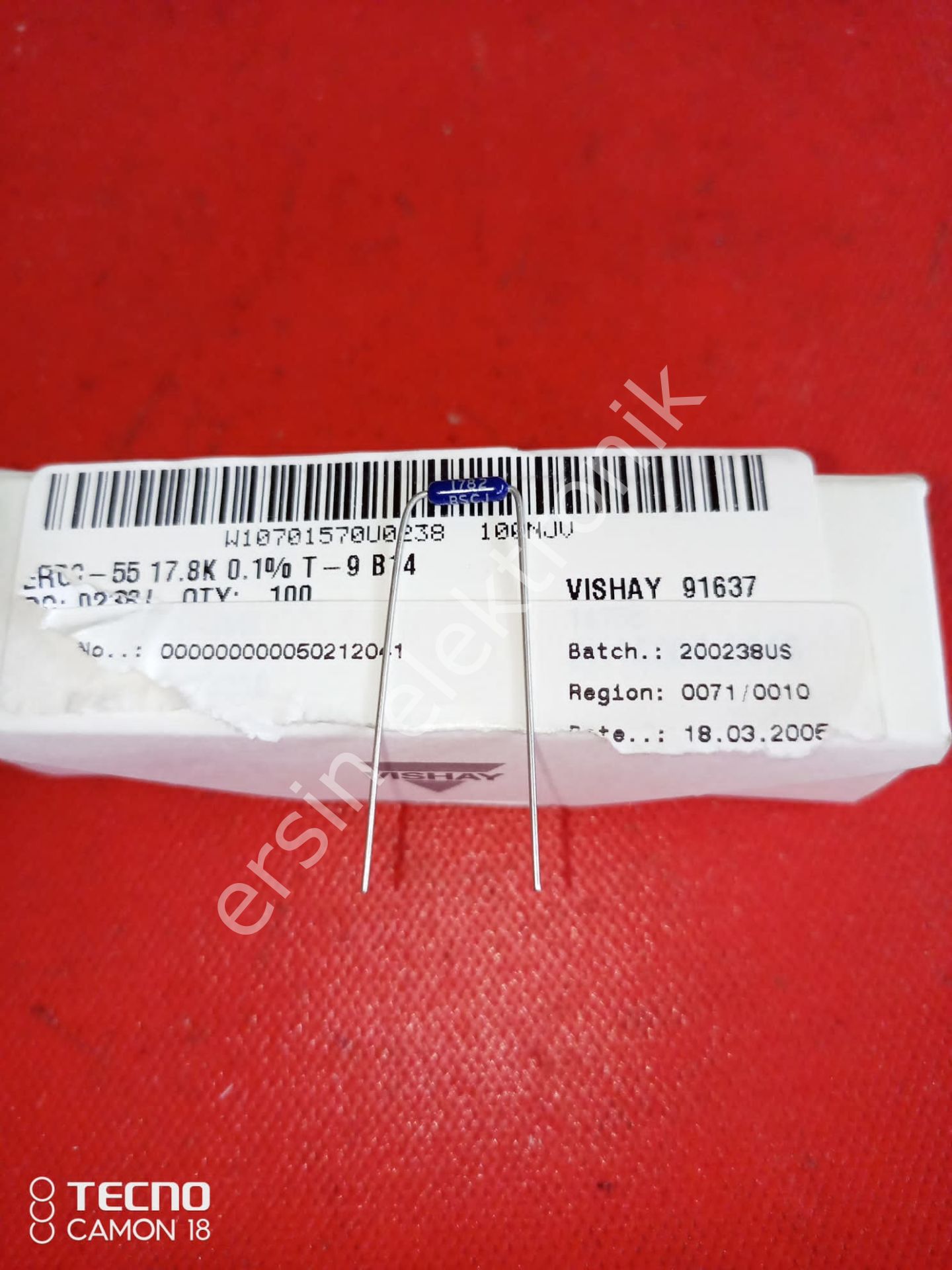 17.8K  %0.1  (Binde 1) Dale Direnç