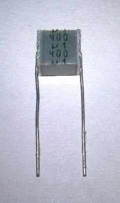100nF 400VN (0.1UF-400V) Stroflex (Strofleks) Kondansatör (Bacak aralğı 7mm)