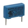 B32922X2 100nF 305VAC(17x4x9mm) (0.1MF-305V MKP) Pin aralığı :15mm (Orjinal) Epcos