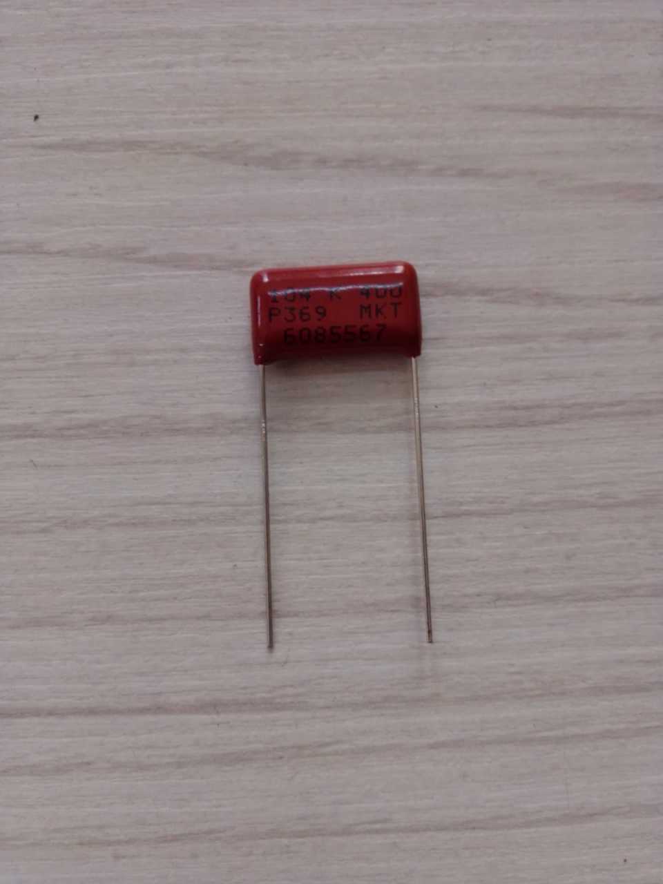 100nF 400V Damla Tip Kondansatör (Pin Aralığı:15mm)