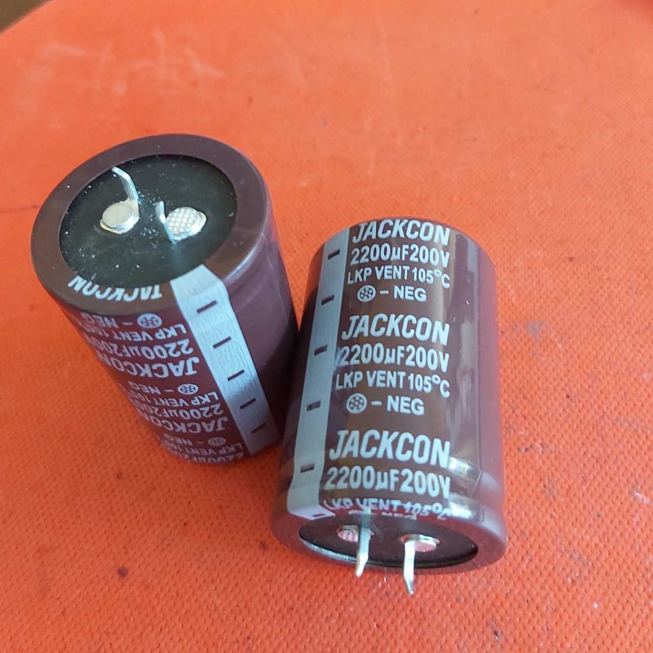 2200uf 200V Elektrolitik Kondansatör (50mmx35mm)