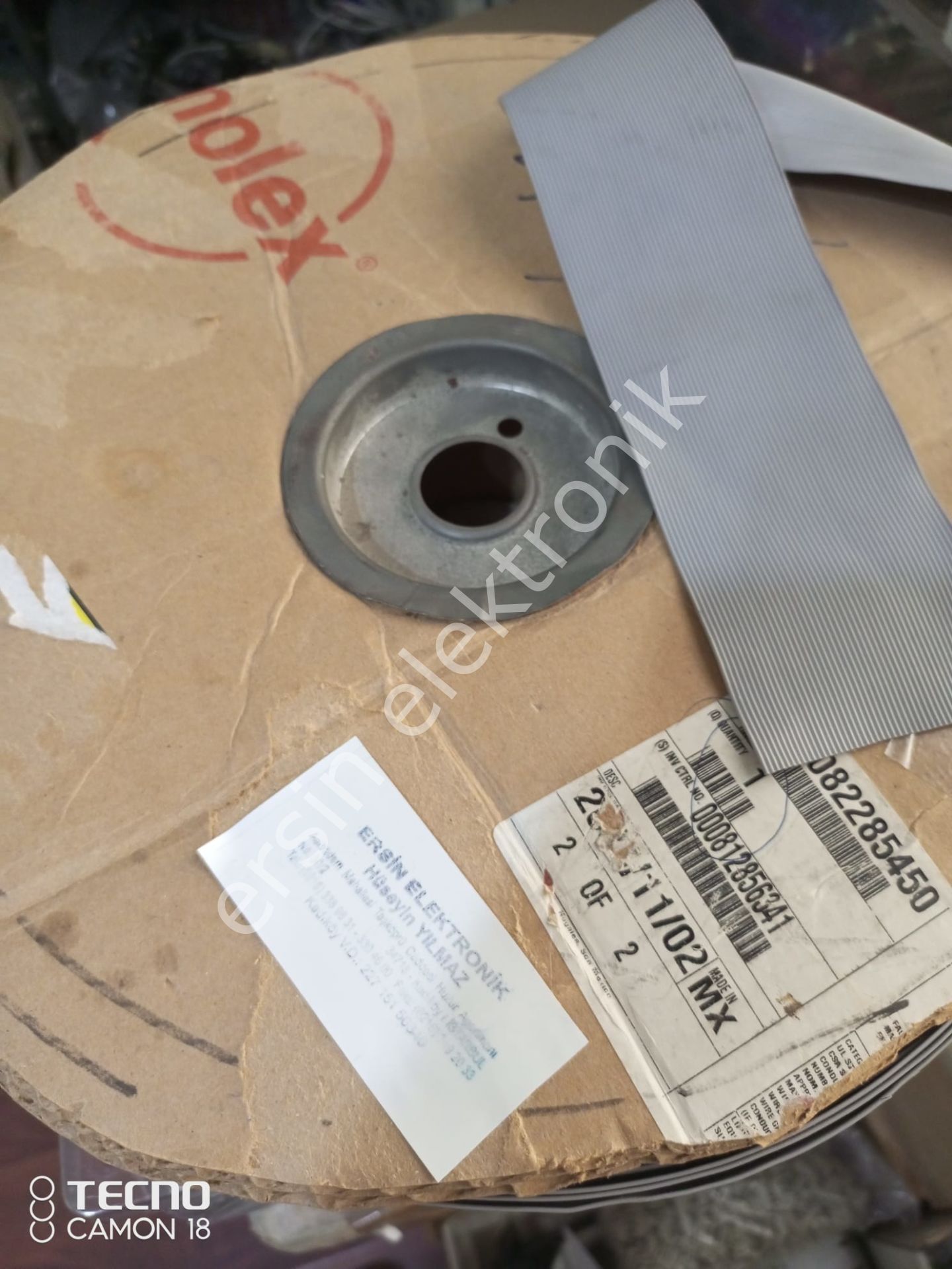 50 li Flat (Yassı)Kablo MOLEX (1 Metre Fiyatı) (Kaliteli)  ORJİNAL