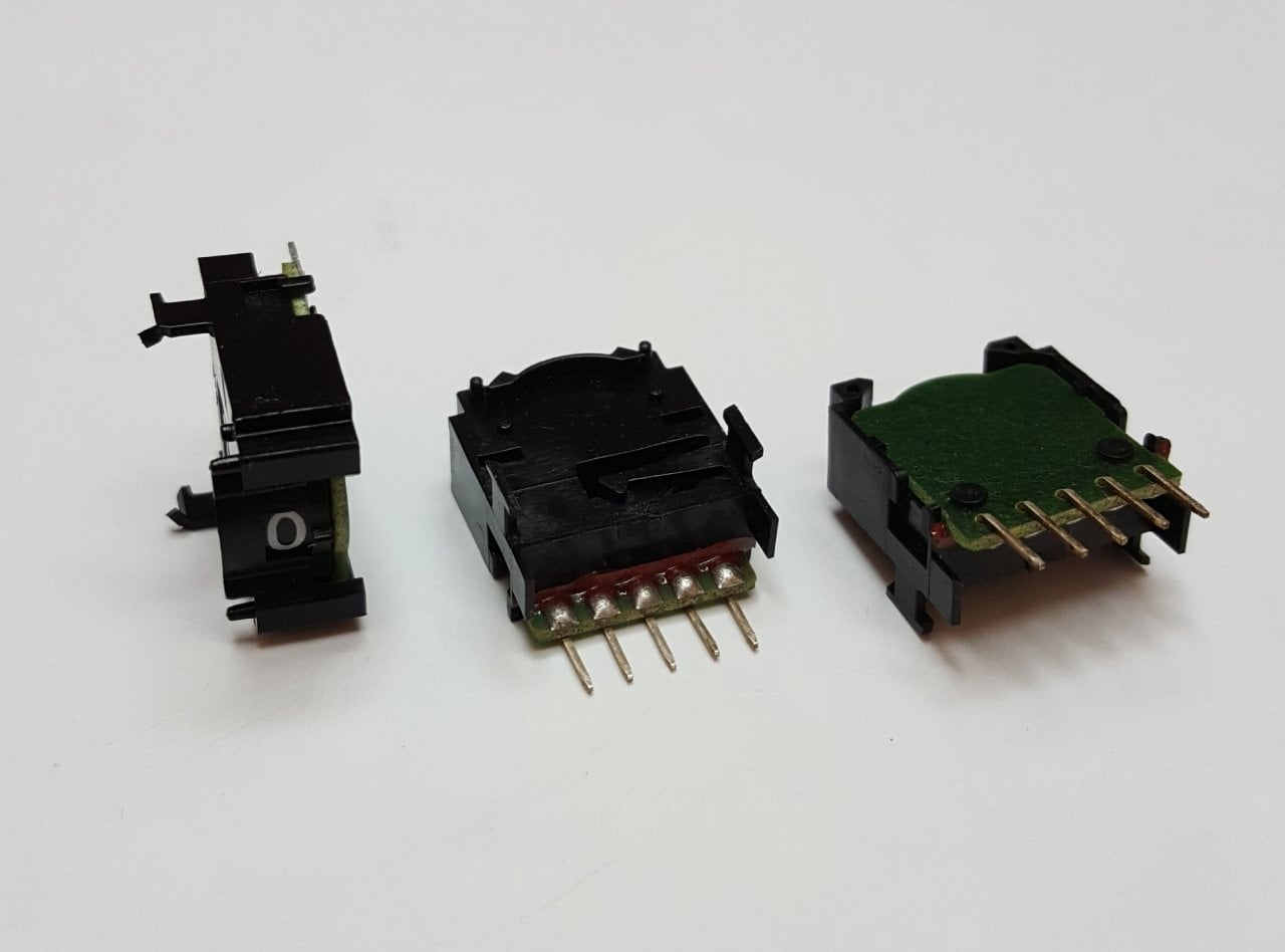 Mini Kodlama Şalteri (thumbwhell Switches) (0-9)