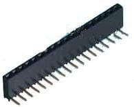1X40 90C 10mm Dişi Pin Header (2.54mm)