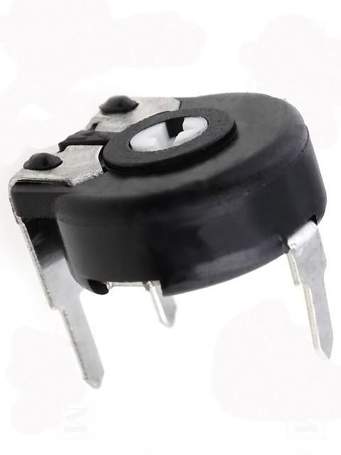 4.7K Yatık Piher Trimpot Çap 15mm