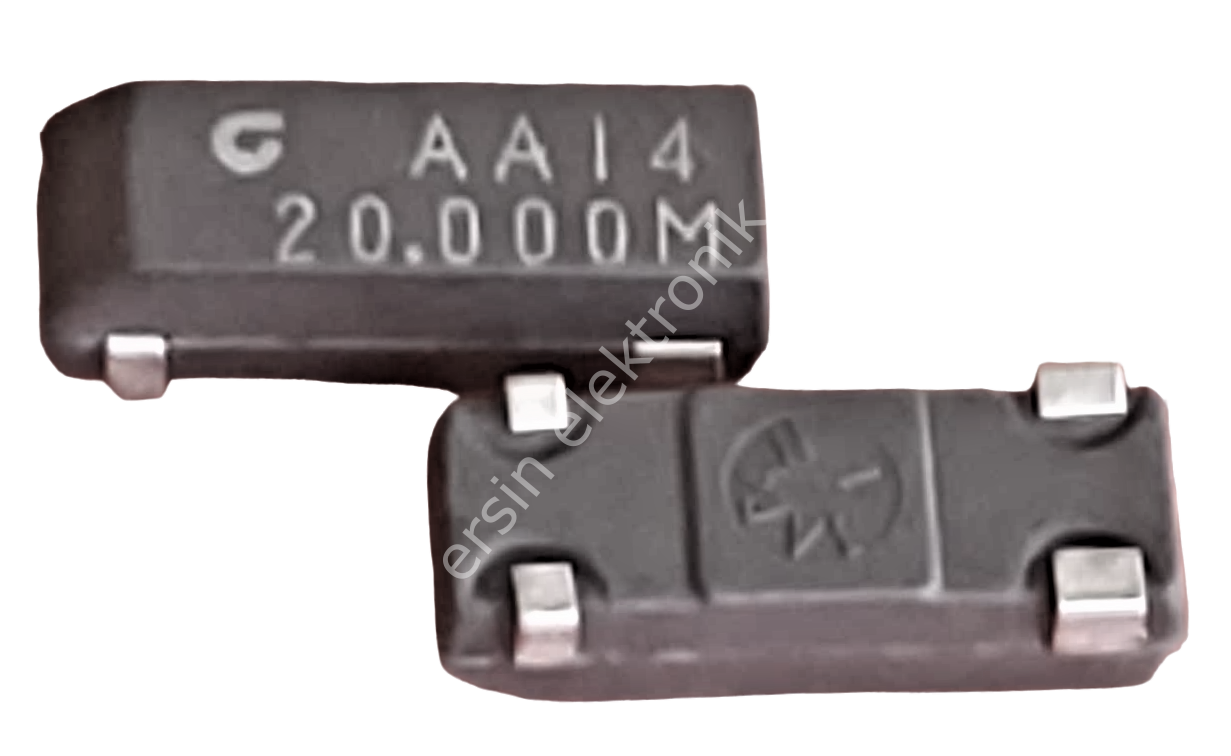 20.000MHz Osilatörlü  ( AA14 20.000M)SMD Kristal (13x5mm)