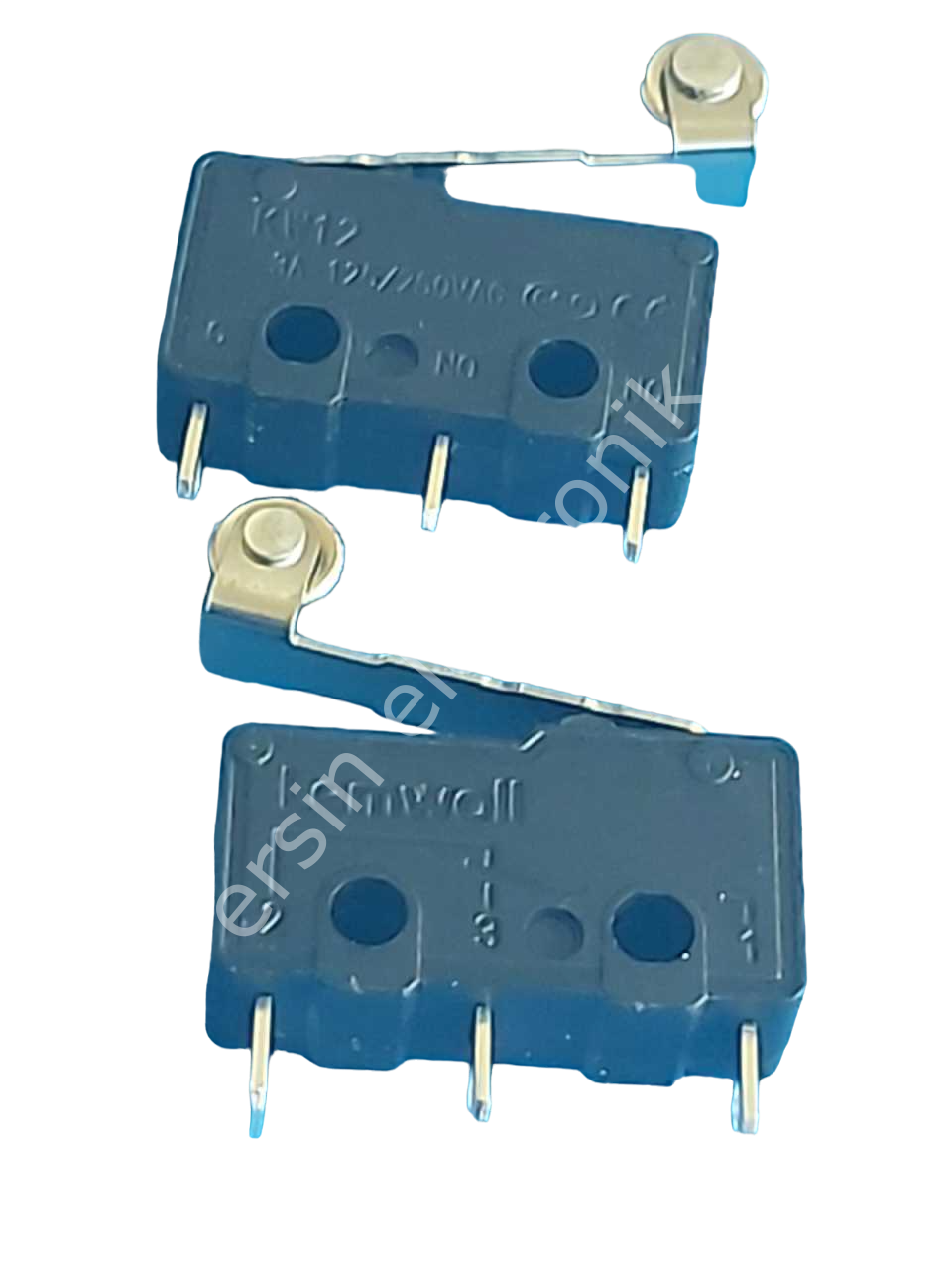 KW12 MicroSwitch  (KW12-2) (MikroSiviç) (Lehim Tipi)