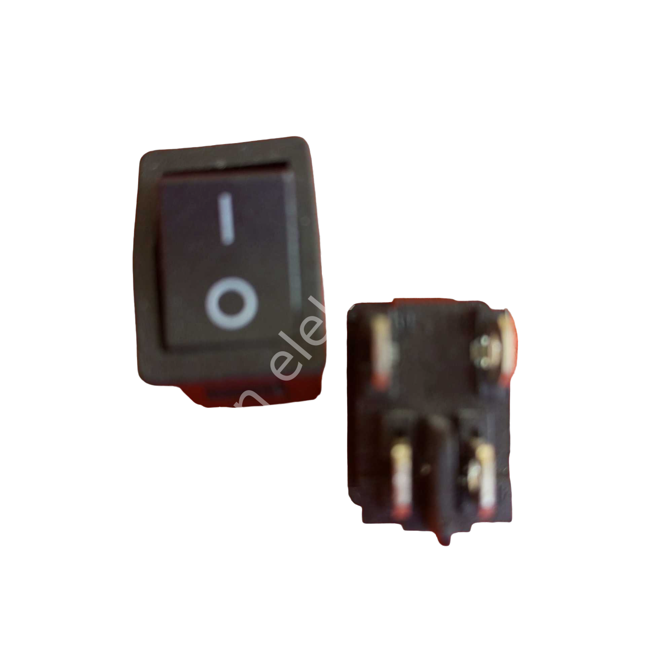 ON-OFF Anahtar 12 (4)A 125V/250V AC 10(4)A 250V AC  (4 Pinli) (40)